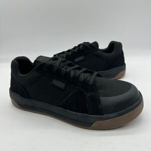 KEEN Utility Mens Size 9.5 D Kenton Carbon Toe Work Sneaker Black Safety Shoes